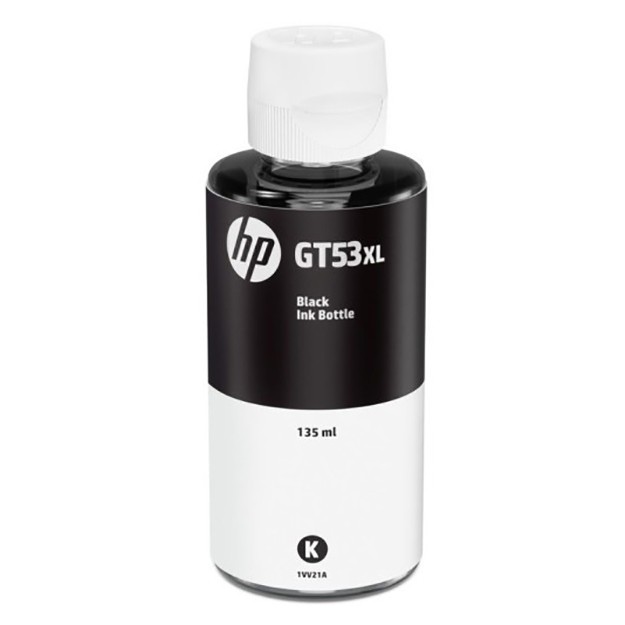 HP GT53XL Black 135ml Printer Smart Tank (515, 615) uchun siyoh