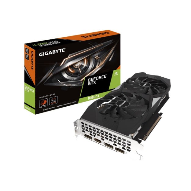 GigaByte - 6GB GTX1660Ti WINDFORCE GDDR5 GV-N166TWF2-6GD 192bit