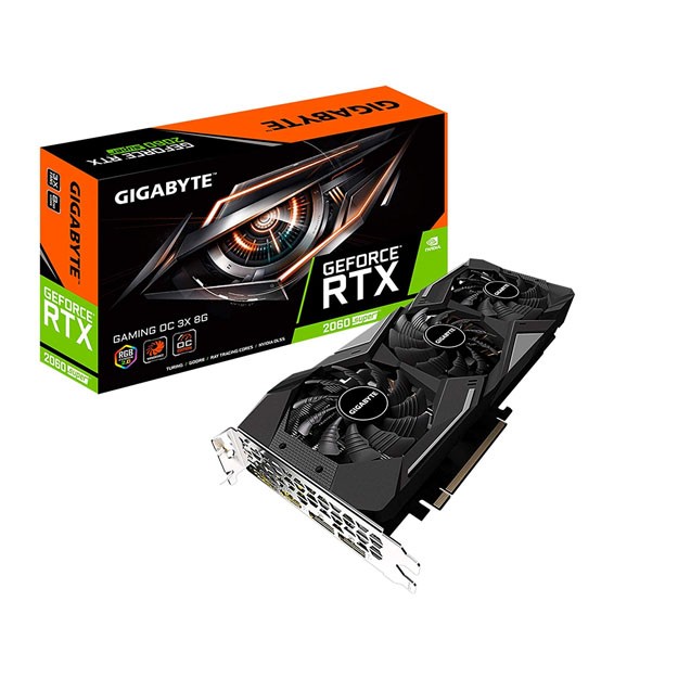 GigaByte - 8GB RTX 2060 SUPER Gaming OC GDDR6 GV-N206SGAMING OC-8GD 192bit