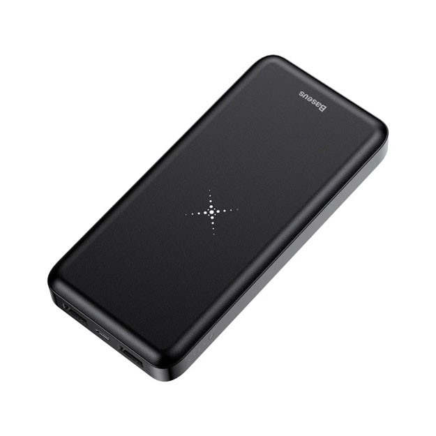 Baseus M36 Wireless Charger Power Bank 10000 mAh, Black