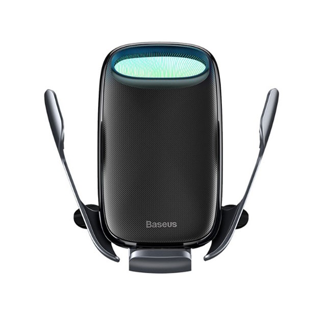 Держатель для телефона Baseus Aurora Electric Holder Wireless Charging, Black