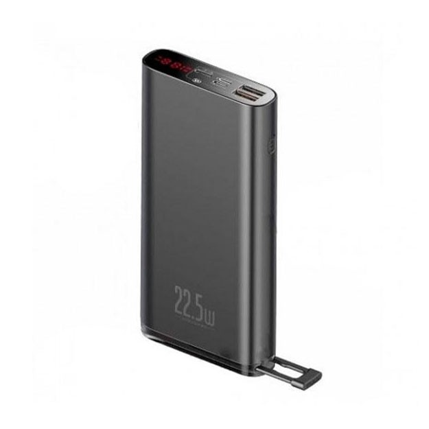 Baseus Starlight Digital Display Quick Charge Power Bank 20000mAh 22.5W, Black