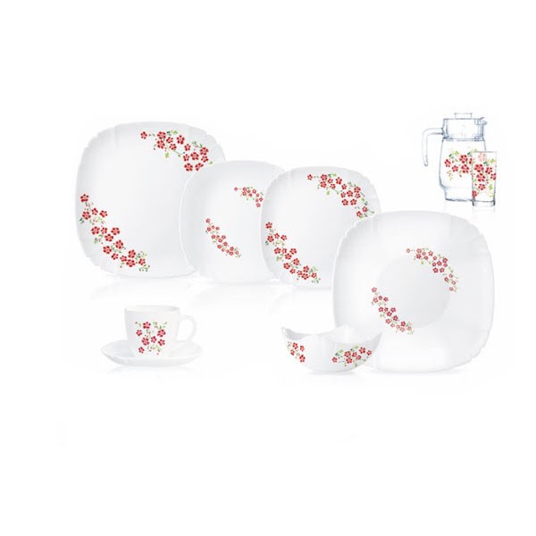 Столовый сервиз Lotusia Armeria 46 предметов Luminarc