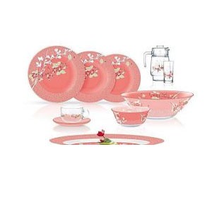 Столовый сервиз Japanese Pink 46 предметов Luminarc