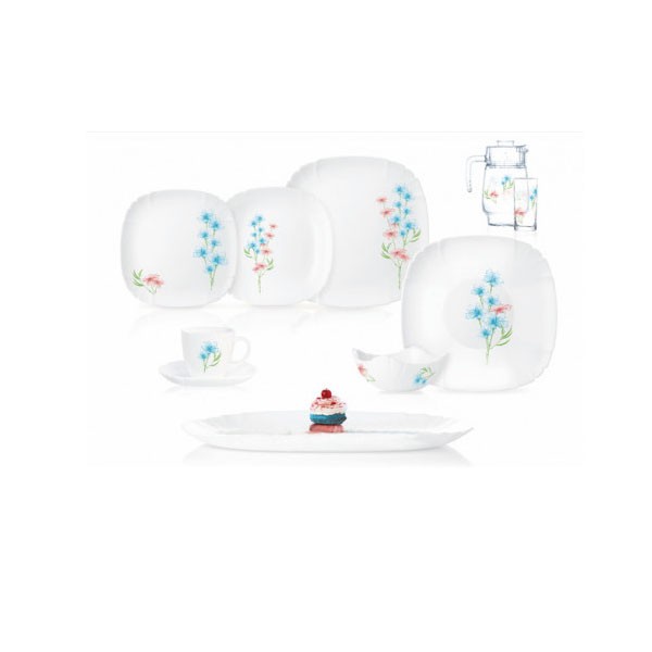 Столовый сервиз Lotusia Prunella 46 предметов Luminarc