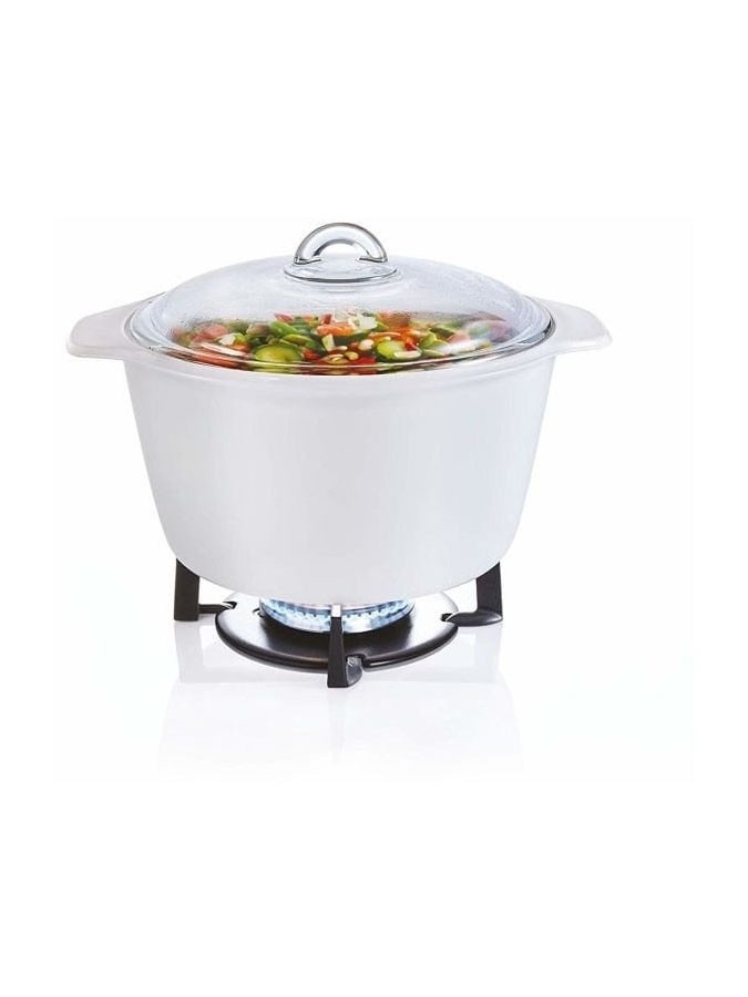 Стеклокерамическая кастрюля со стеклянной крышкой Luminarc Blooming.Cass + LID, 3л
