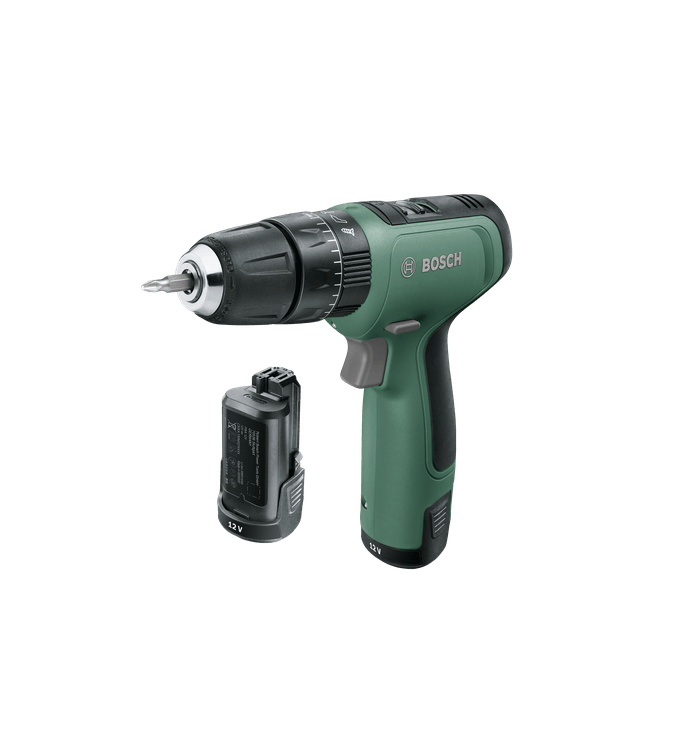 Ikki tomonlama akkumulyatorlik drel-shurupburagich Bosch EasyImpact 1200