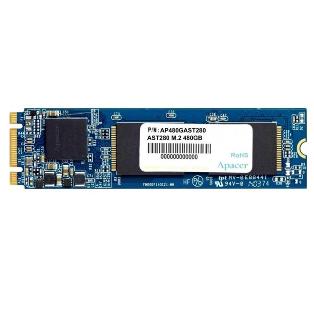Apacer 480GB AST280 M.2 SATA III SSD (AP480GAST280-1)