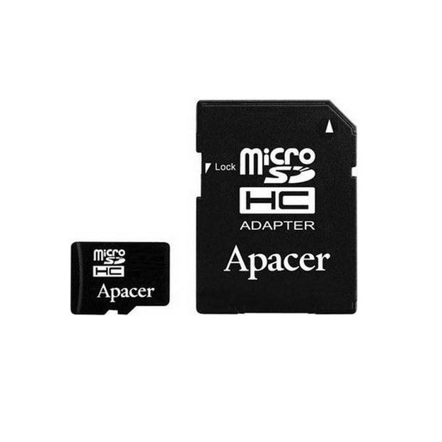 Apacer microSDHC 32GB UHS-I Class 10+SD-adapter (AP32GMCSH10U1-R)