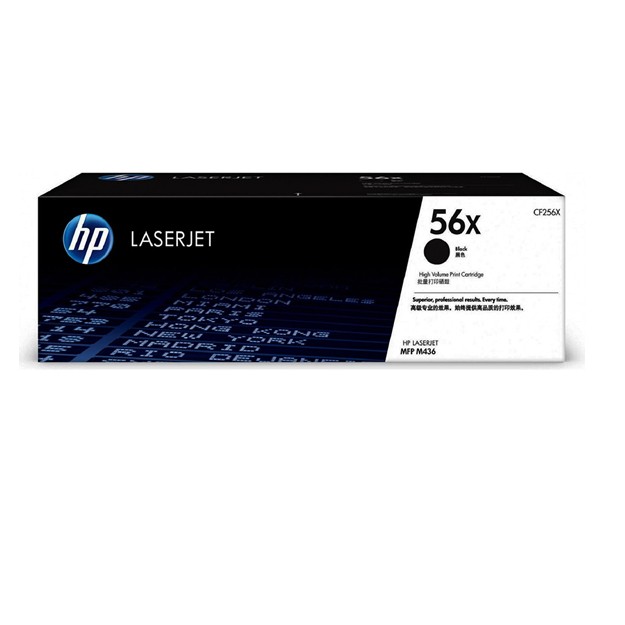 HP 56X LaserJet Toner Cartridge, Black (CF256X)