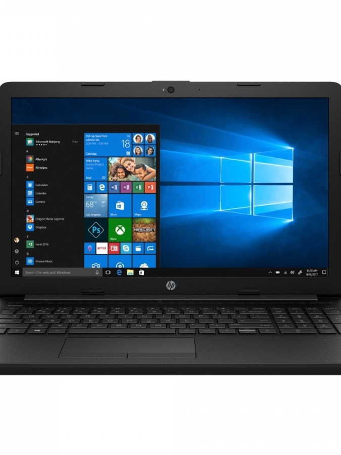 HP 15-da0514ur, 15.6 HD Brightview slim SVA, Celeron N4000, 4GB, 500GB, UMA, FreeDOS, noODD, Jet Black Mesh K (103K0EA)