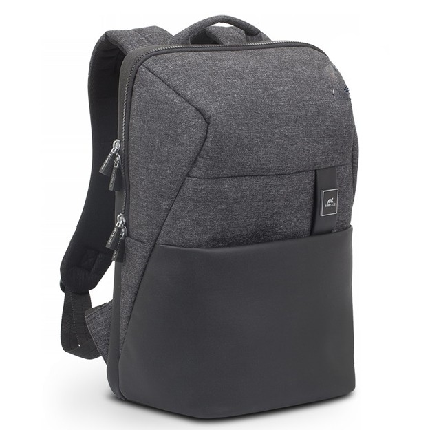 Ryukzak noutbuk uchun Rivacase 15.6" Mélange MacBook Pro 16 and Ultrabook Backpack 8861, Black (4260403573945)