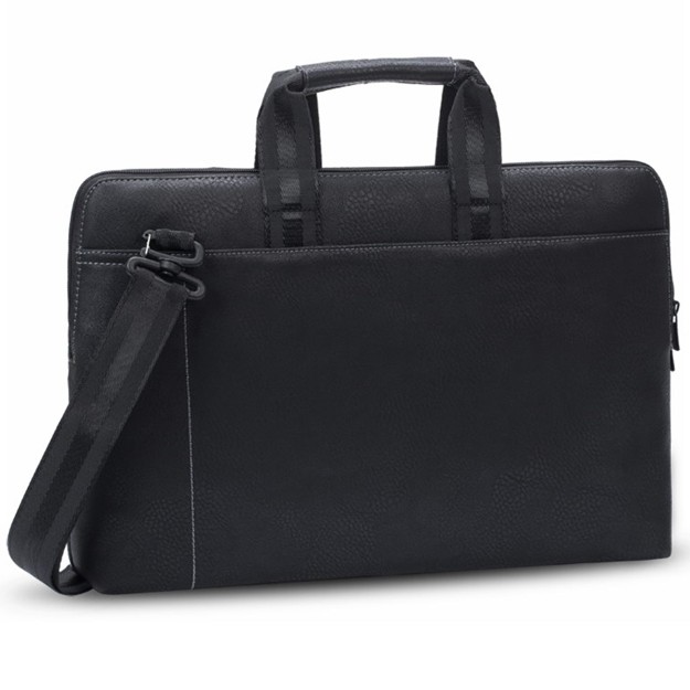 Sumka noutbuk uchun Rivacase 15.6" Slim Laptop Bag 8930 (PU), Black (6906201089308)