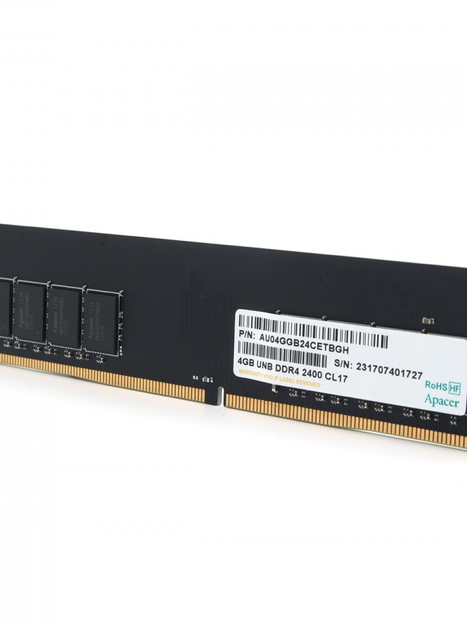 Apacer DDR4 4GB 2400mhz CL17 (AU04GGB24CETBGH)