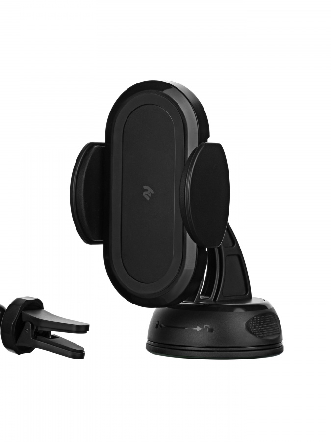2E Accessories 3in1 2E Car Windsheild/Airvent Wireless Charger (2E-WCQ01-07)