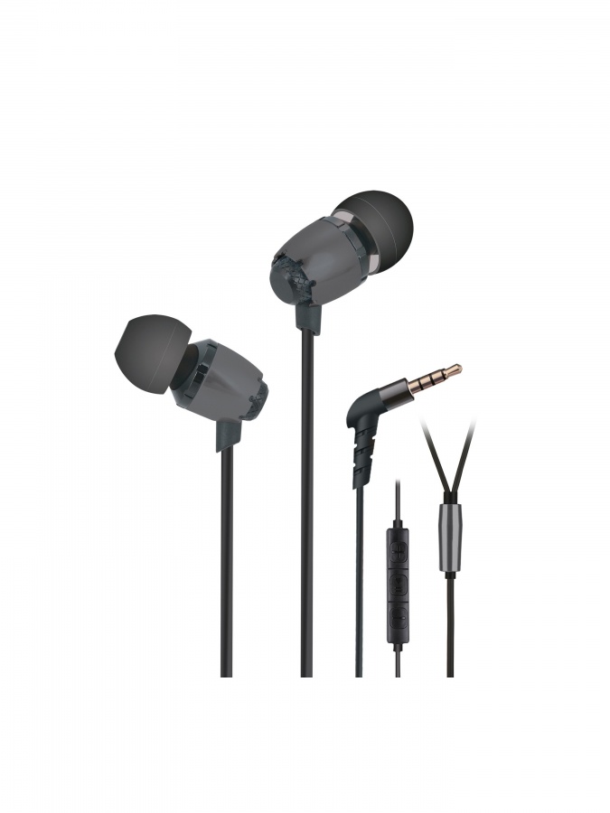 2E Accessories Earphones S6 Pinion, Grey (2E-IES6GY)