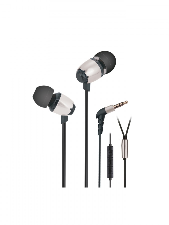 2E Accessories Earphones S6 Pinion, Silver (2E-IES6SL)