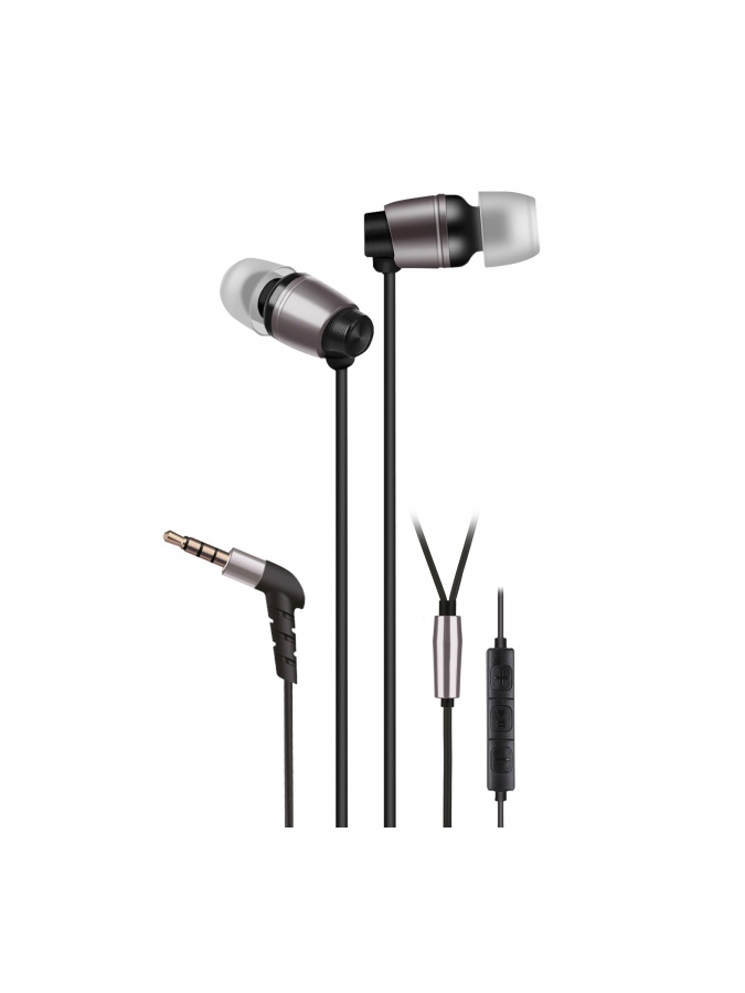 2E Accessories Earphones S7 Subwoofer Mini, Grey (2E-IES7GY)