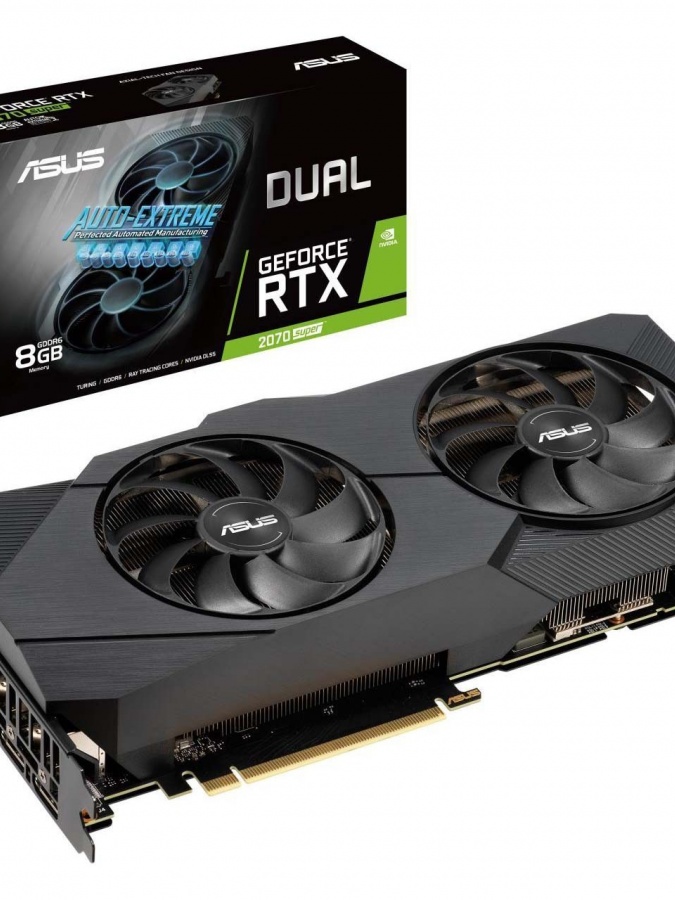 Asus Dual GeForce RTX 2070 SUPER EVO OC edition (DUAL-RTX2070S-O8G-EVO)