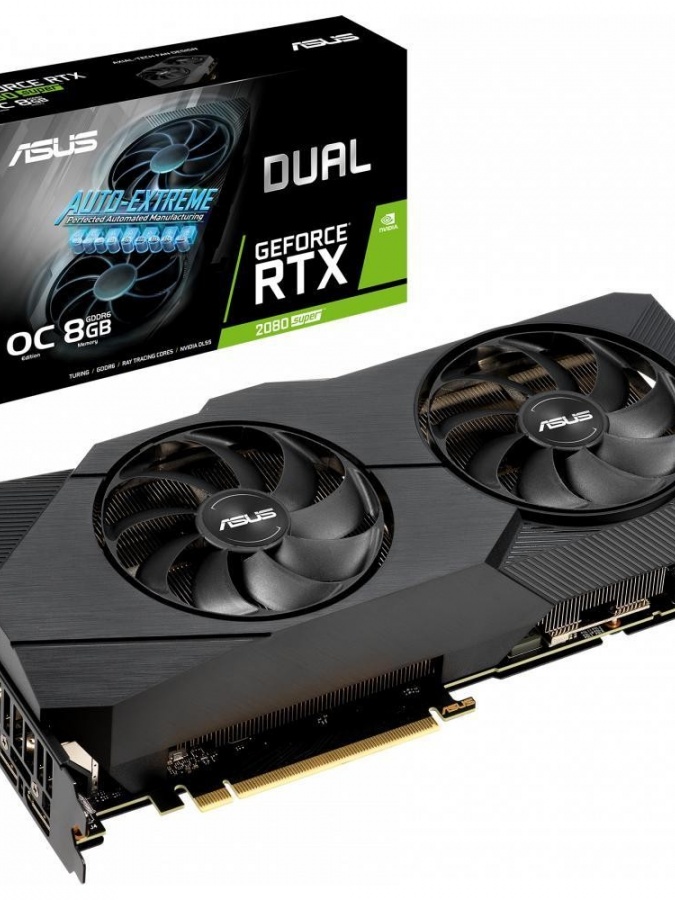 Asus GeForce RTX 2080 SUPER DUAL EVO OC (DUAL-RTX2080S-O8G-EVO)