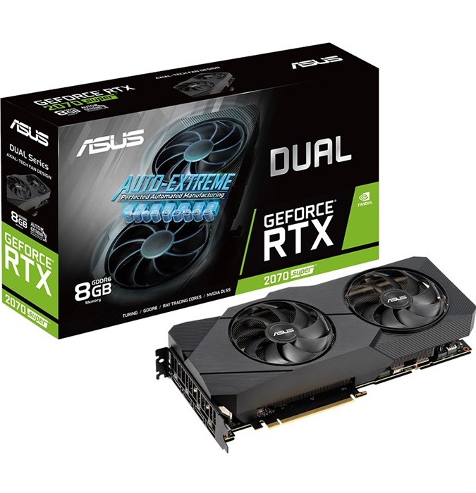 Asus Dual GeForce RTX 2060 SUPER EVO OC Edition (DUAL-RTX2060 Super-O8G-EVO)