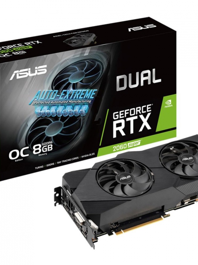 Asus Dual GeForce RTX 2060 SUPER EVO V2 OC Edition (DUAL-RTX2060S-O8G-EVO-V2)