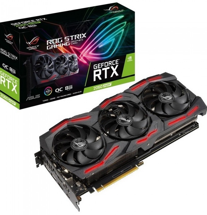Asus GeForce RTX 2060 SUPER ROG STRIX EVO Gaming (ROG-STRIX-RTX2060S-O8G-EVO-GAMING)