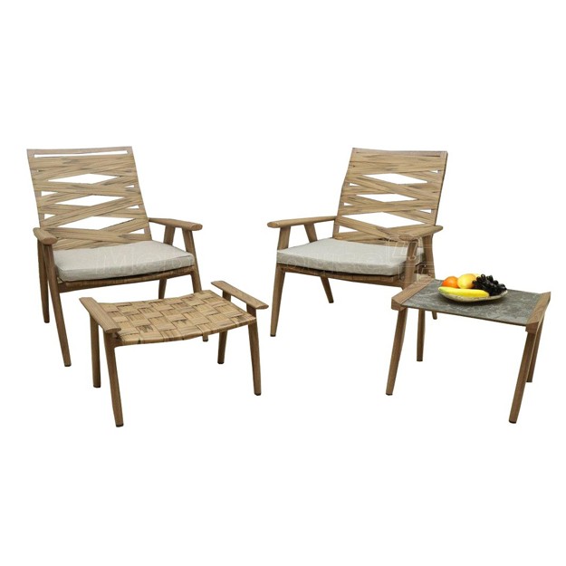 Комплект садовой мебели Mebel House на 2 персоны, Light Brown