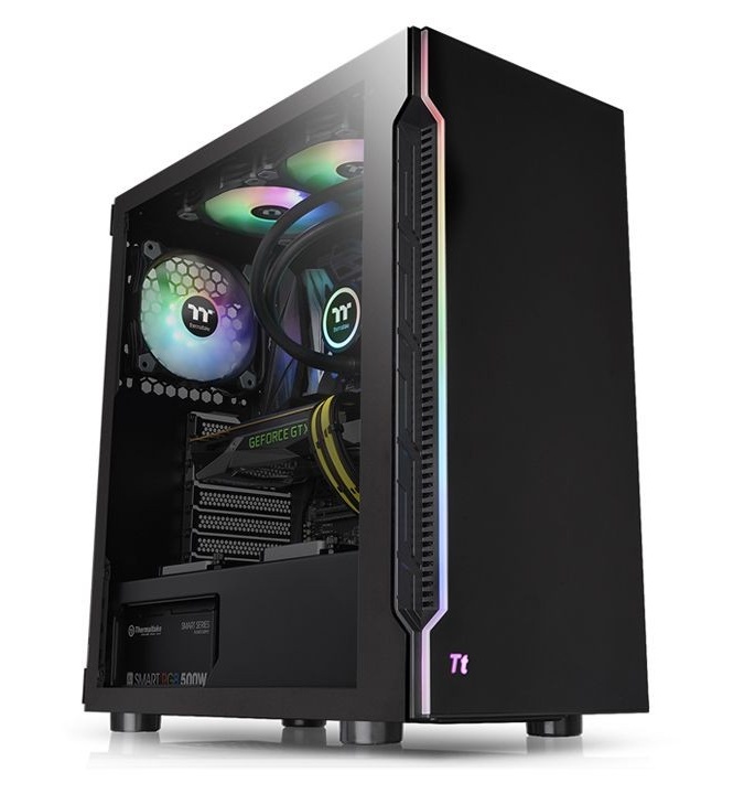 Korpus Thermaltake H200 TG, Black (CA-1M3-00M1WN-00)