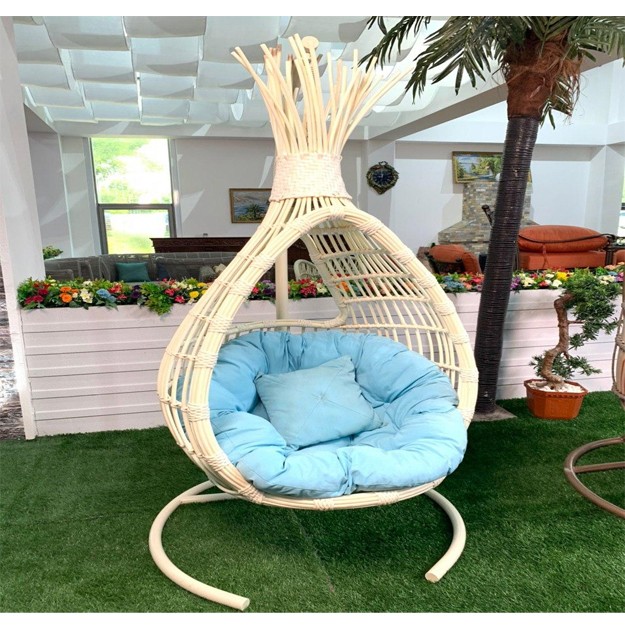 Osma kursi Mebel House, White-Blue