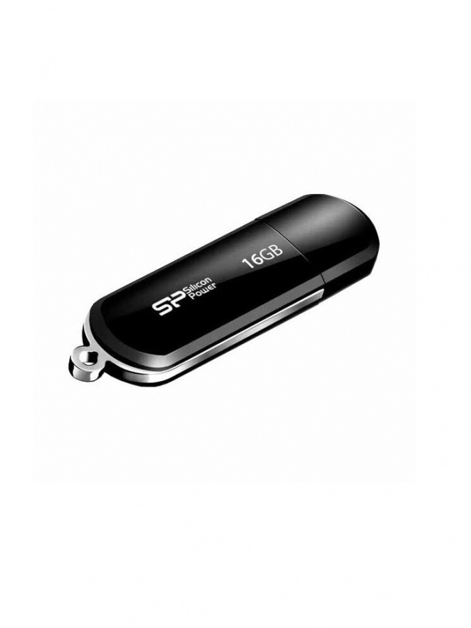 Silicon Power LuxMini 322 16GB, Black