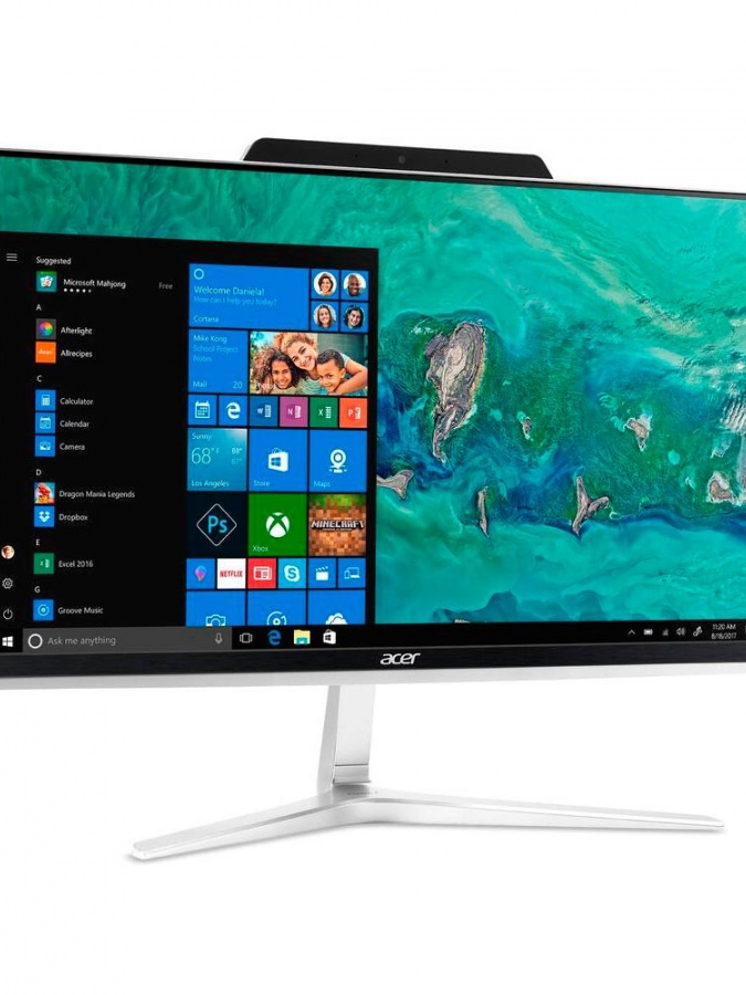 Monoblok Acer Aspire Z24-890D TFT 23,8" 8/1000GB 2GB MX150