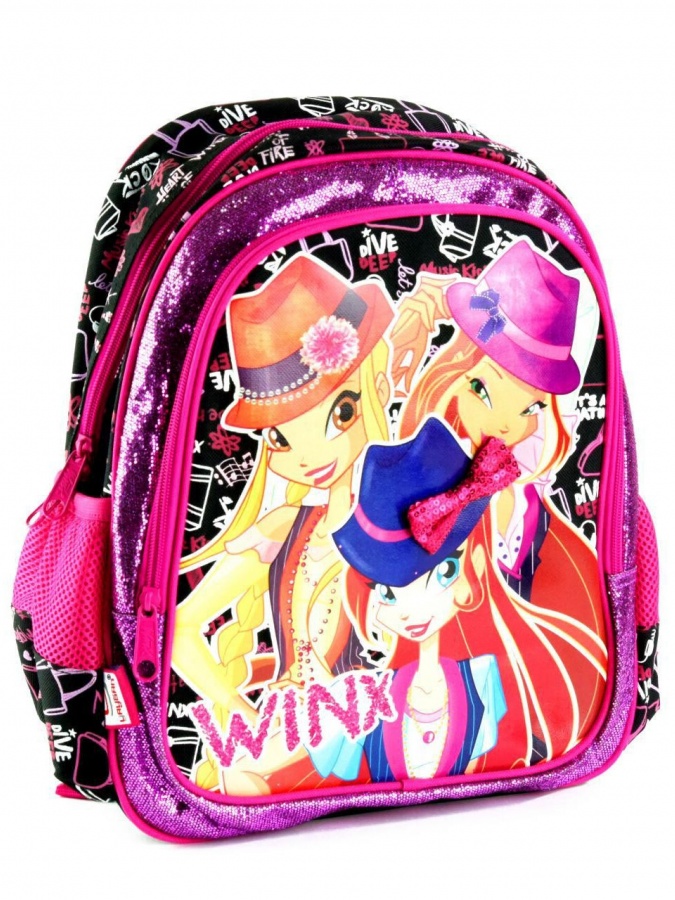 Детские школьные рюкзаки Winx, Burgundy