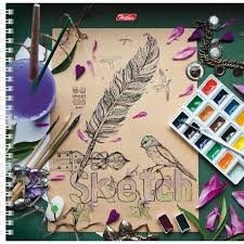 Daftar SketchBook 60v A4f 210x210mm 120g 1 dona