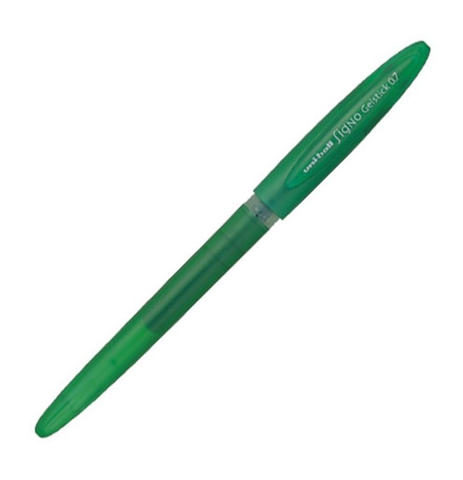 Gelli ruchka Uniball SignoGELSTICK(0.7mm/Green), 10 dona