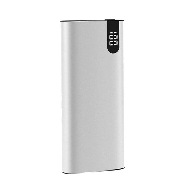 XO Power Bank PR102 MINI full capactity 10000 mAh, Silver