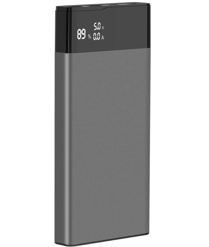 XO Power Bank PB68 13000 mAh, Gray