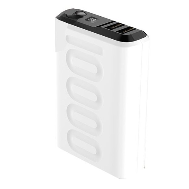XO Power Bank PB69 10000 mAh, White