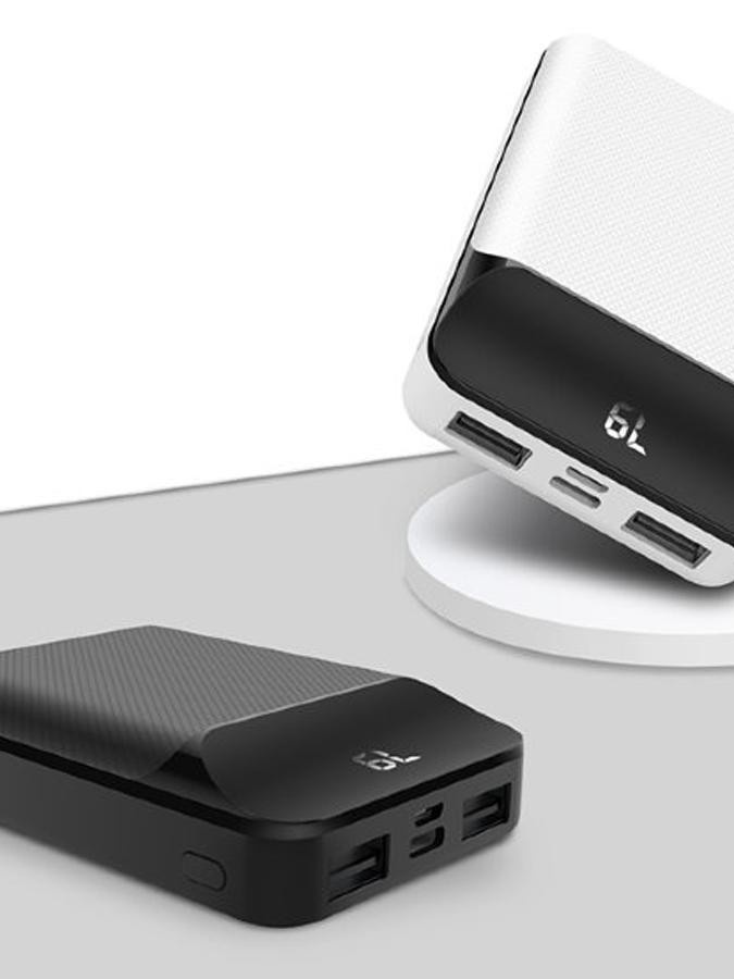 XO Power Bank PB90 10000 mAh, White