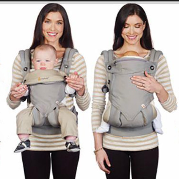 Ergo-ryukzak Ergobaby Omni 360 Cool Air, Dark silver