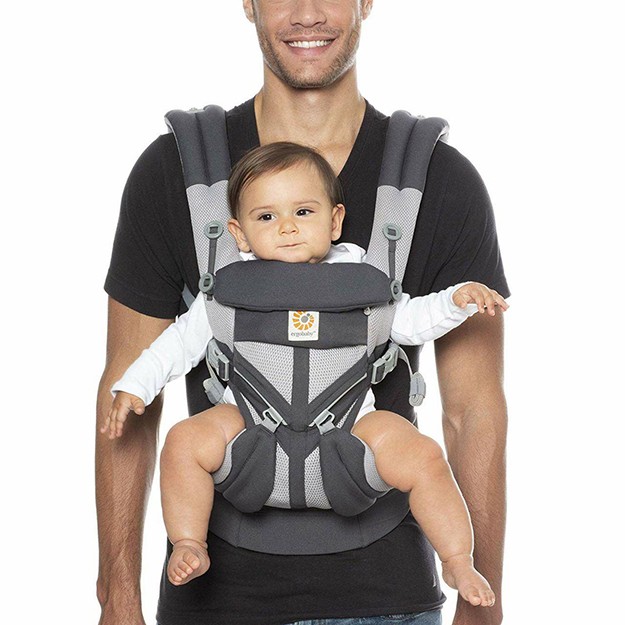 Эрго-рюкзак Ergobaby Omni 360 Cool Air, Silver