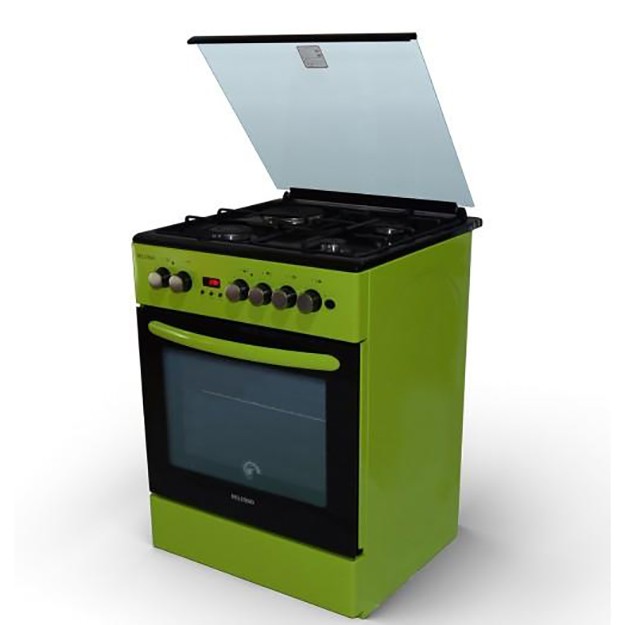 Газовая плита Delusso T6311T6 Green