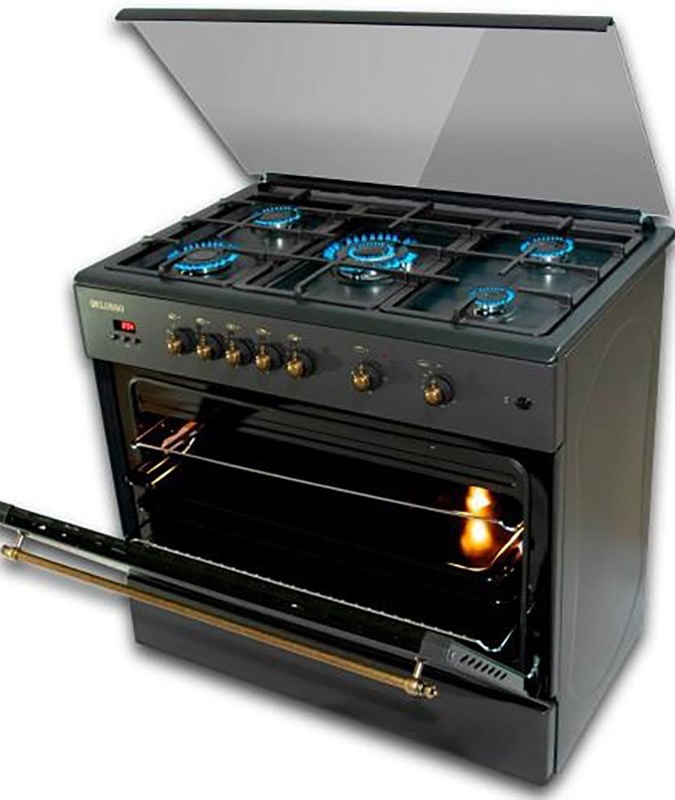 Gaz plitasi Delusso T9511T6/RB