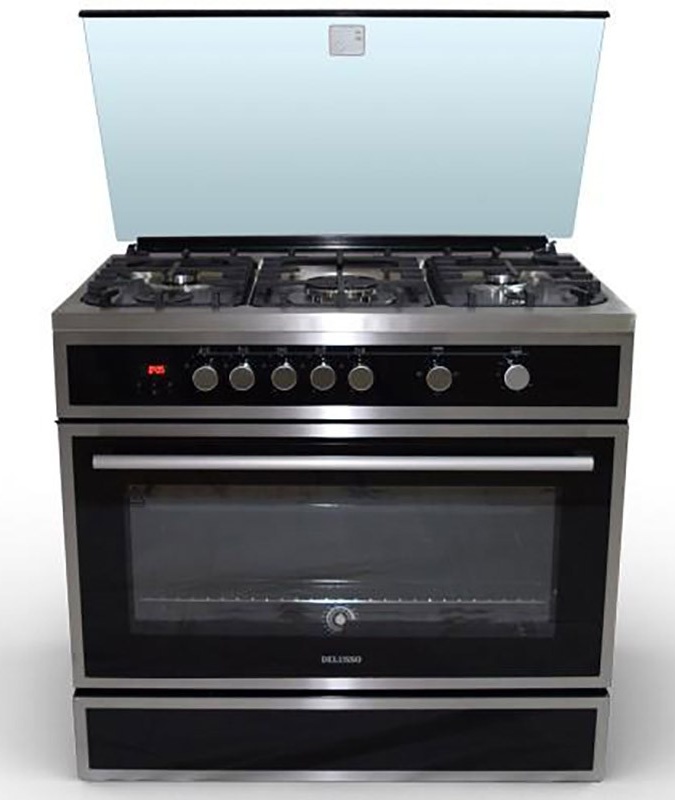 Gaz plitasi Delusso Y9511T1/INOXF