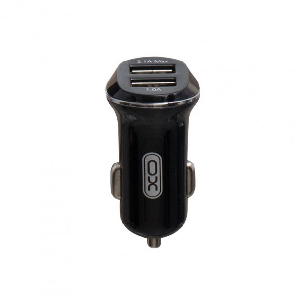 Avtomobilda zaryadlovchi qurilma CC-13 double usb  car charger, Black