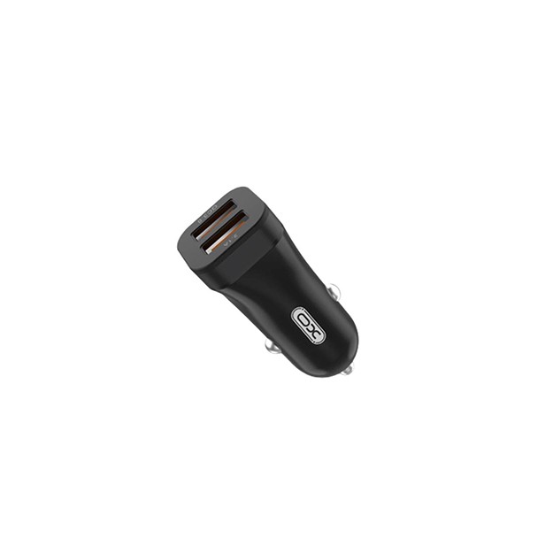 Avtomobil zaryadlovchi qurilma CC17 Dual USB Port Car Charger, Black