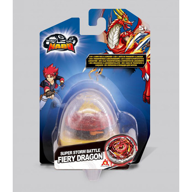 Игрушка Волчок Nado Egg series - Fiery Dragon