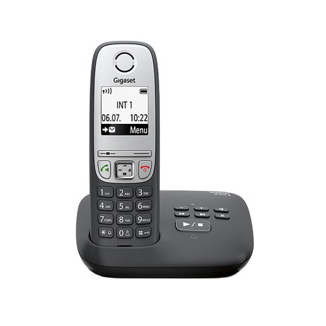 Радиотелефон Gigaset A415A, Black (S30852H2525S301)