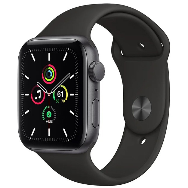Apple Watch SE GPS 44mm Aluminum Case with Sport Band