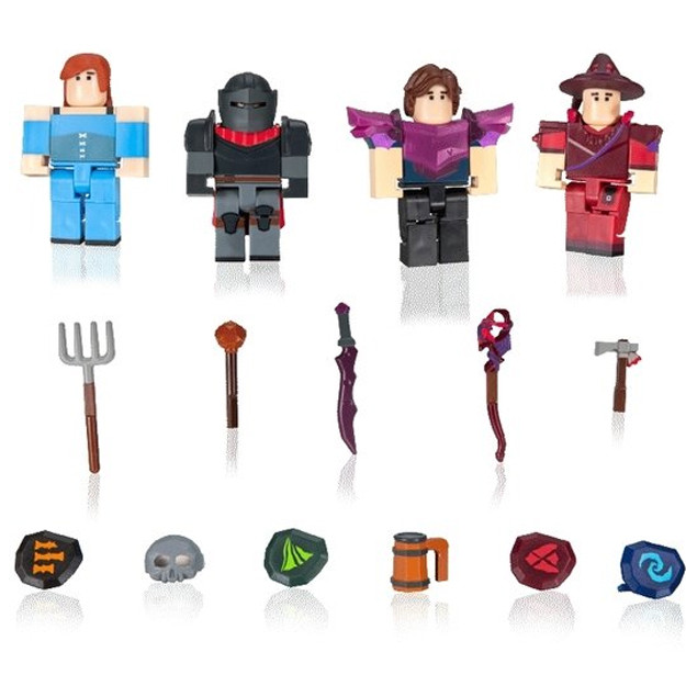 Игровая коллекционная фигурка Jazwares Roblox Four Figure Pack Vesteria: Dark Forest W5 (ROG0165)
